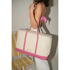 The Cooler, Pink Natural Canvas - Lunchbags - 7
