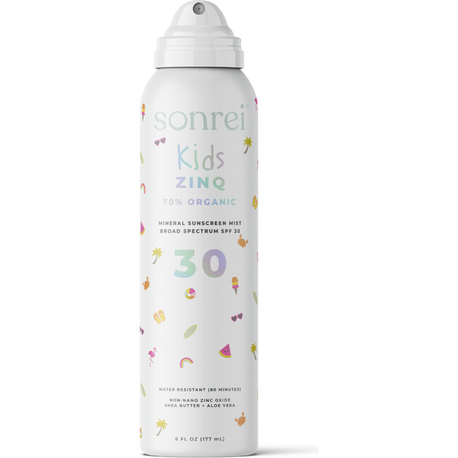 Kids Zinq Organic SPF 30 Mineral Mist Sunscreen
