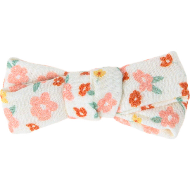 Single Bow | Hair Clip, Sunset Meadow