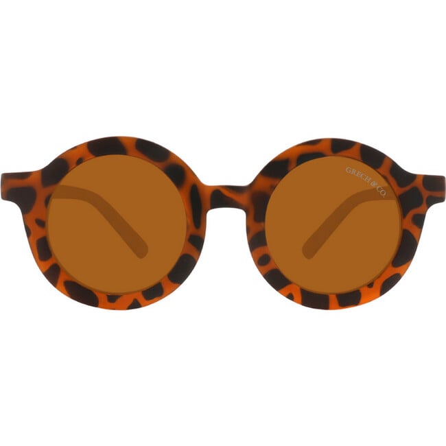 Original Round Sustainable Sunglasses Polarized, Tortoise