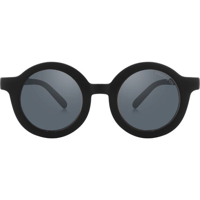 Original Round Sustainable Sunglasses Polarized, Black