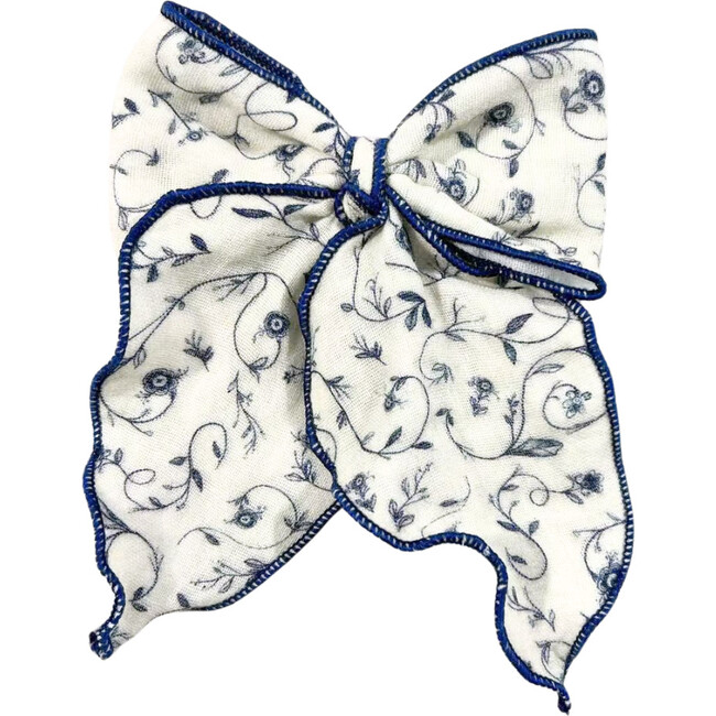Fable Bow | Mid Size, Scandi Floral - Hair Accessories - 1