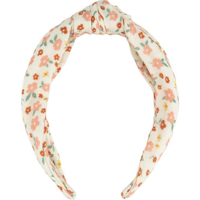 Classic Knot Headband | Organic Cotton, Sunset Meadow