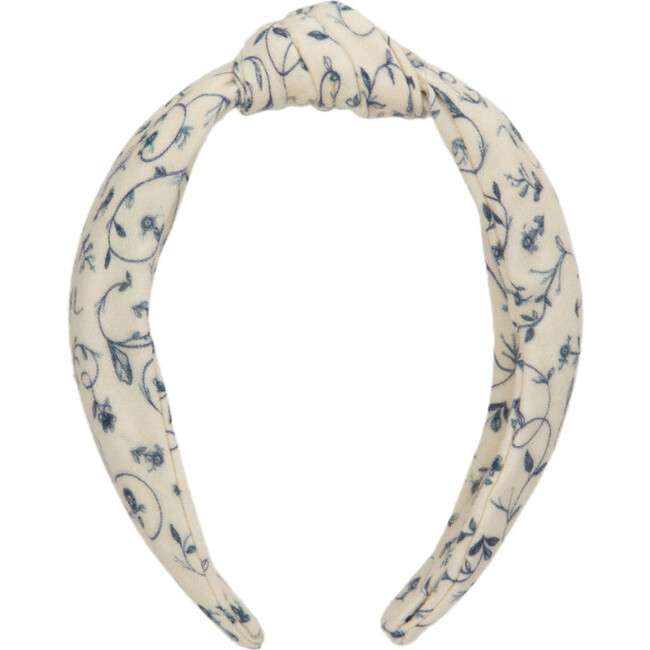 Classic Knot Headband | Organic Cotton, Scandi Floral