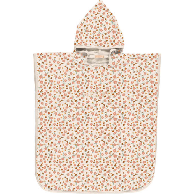 Bathing Towel Poncho | Organic Cotton, Sunset Meadow