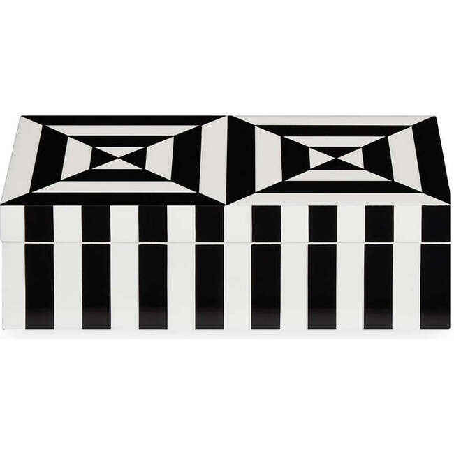 Small Op Art Lacquer Box