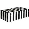Small Op Art Lacquer Box - Accents - 2