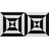 Small Op Art Lacquer Box - Accents - 3