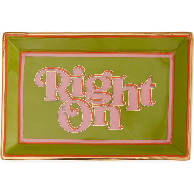 Right On Rectangle Tray