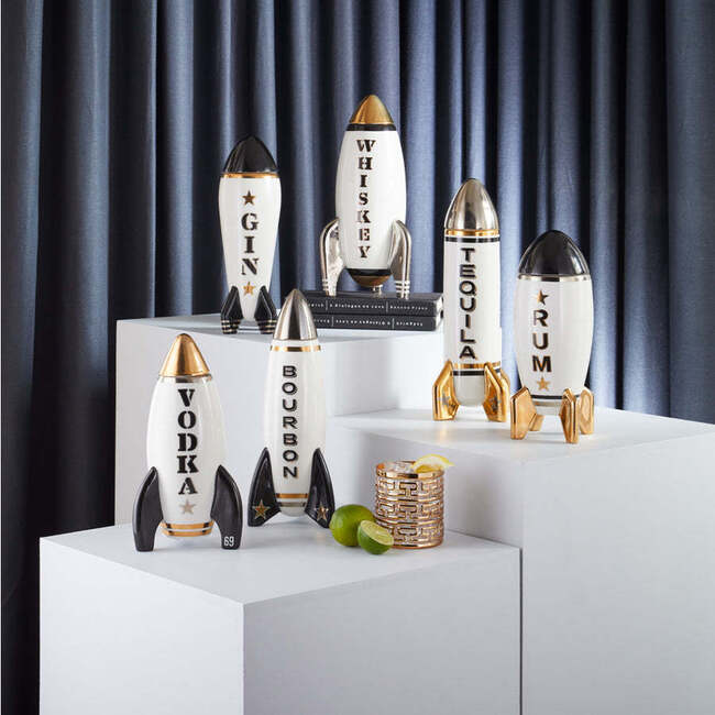 Rocket Bourbon Decanter - Drinkware - 3