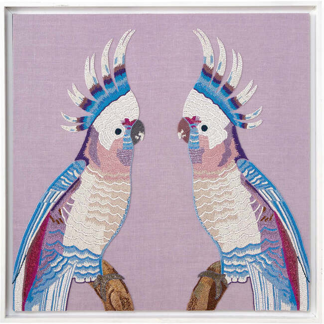 Parrots Beaded Art