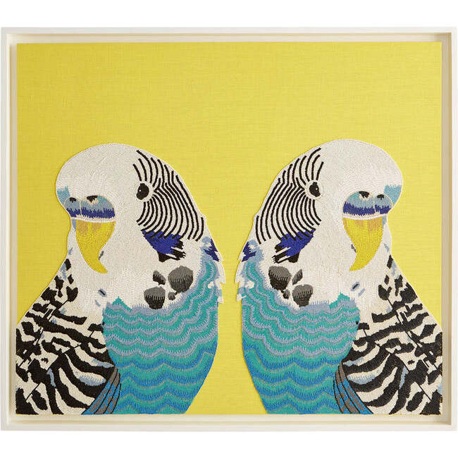Parakeet Beaded Art