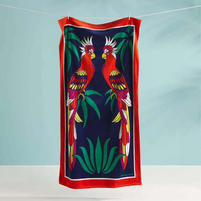 Parrots Beach Towel - Beach Towels - 3