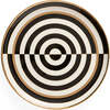 Op Art Round Serving Tray - Tableware - 1 - thumbnail