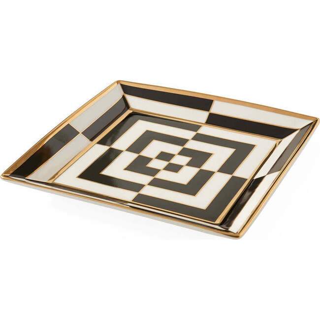 Op Art Square Serving Tray - Tableware - 2