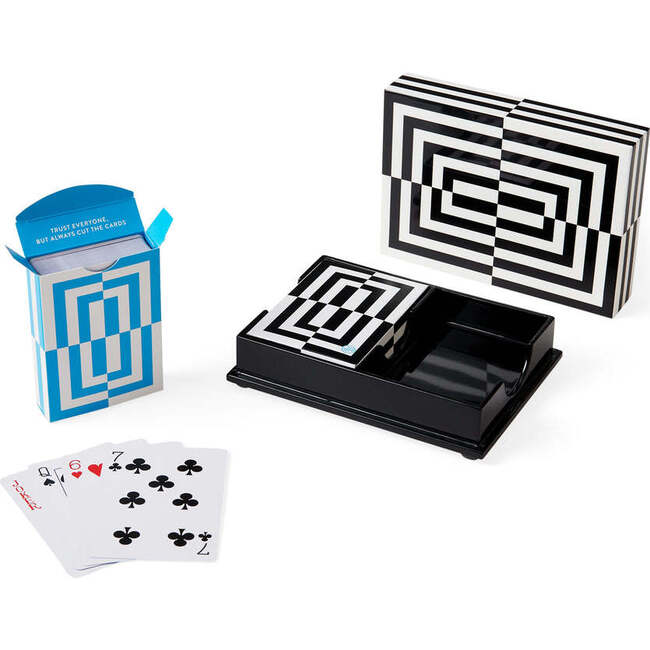Op Art Lacquer Card Set