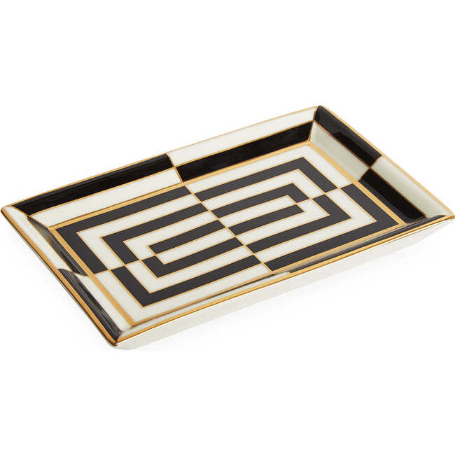 Op Art Rectangle Tray - Accents - 2