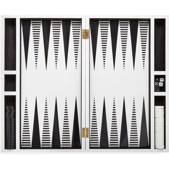 Op Art Backgammon Set