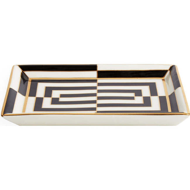 Op Art Rectangle Tray - Accents - 3