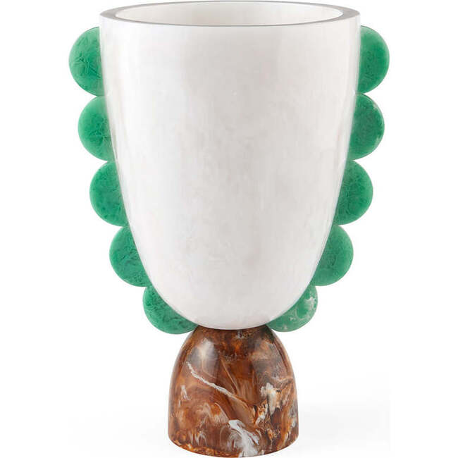 Como Scalloped Urn