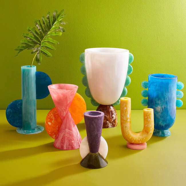 Mustique Tapered Bud Vase - Vases - 5