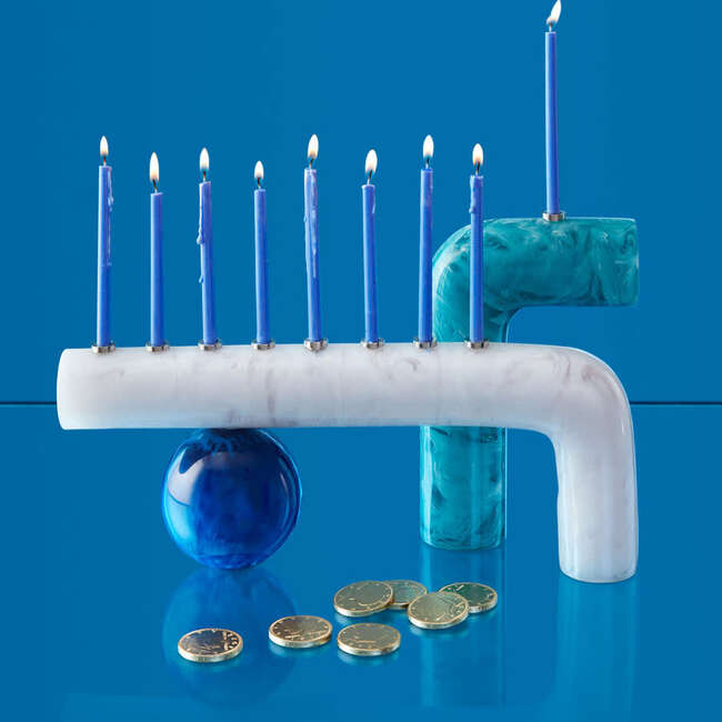 Mustique Menorah - Menorahs & Candles - 5