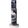 Como Double Tube Vase, Black - Vases - 2