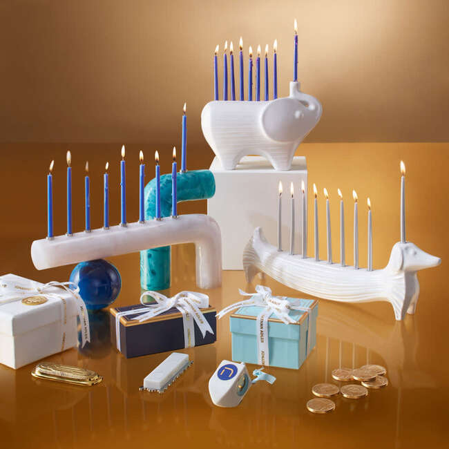 Mustique Menorah - Menorahs & Candles - 6