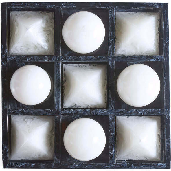 Como Black & White Tic-Tac-Toe Set - Games - 2