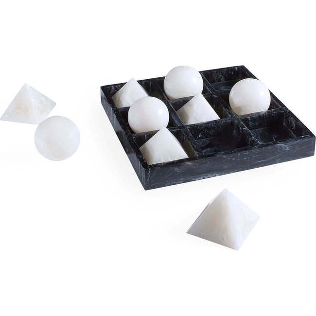 Como Black & White Tic-Tac-Toe Set - Games - 3