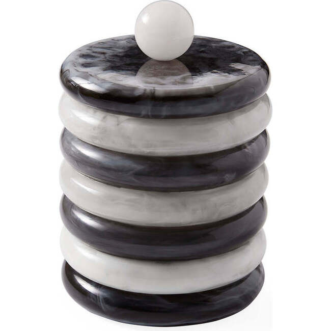 Como Black & White Ice Bucket