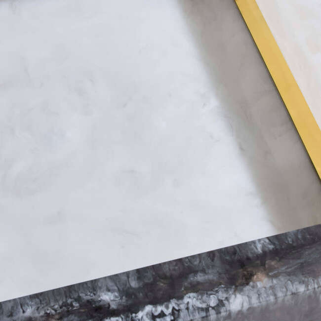 Como Black & White Square Tray - Accents - 3