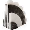 Mustique Black & White Bookends - Accents - 3