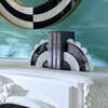 Mustique Black & White Bookends - Accents - 4