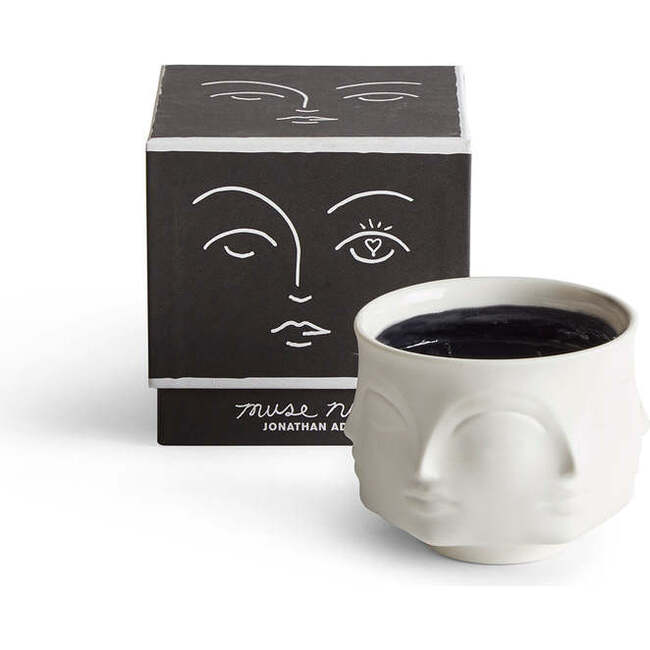 Muse Noir Ceramic Candle - Candles - 2
