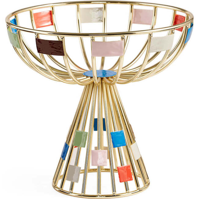 Miami Pedestal Bowl - Accents - 1