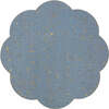 Metallic Cork Petal Placemat Set - Tableware - 2
