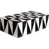 Medium Op Art Lacquer Box - Accents - 2