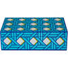 Medium Basketweave Lacquer Box - Accents - 1 - thumbnail