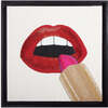 Lipstick Beaded Art - Art - 1 - thumbnail