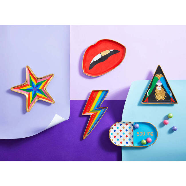 Lips Trinket Tray - Accents - 4
