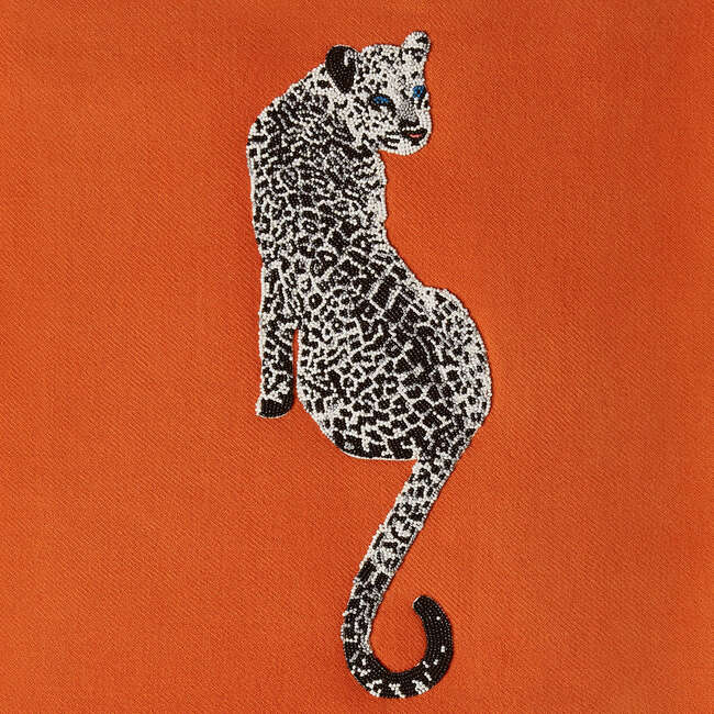 Leopard Embellished Throw - Throws - 3