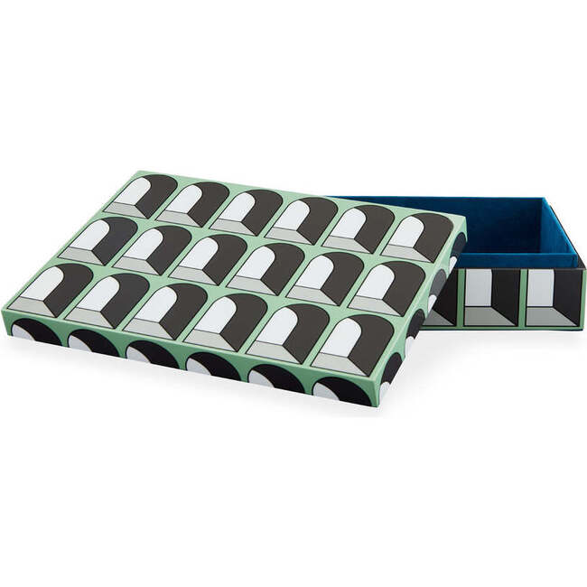 Large Arcade Lacquer Box - Accents - 2