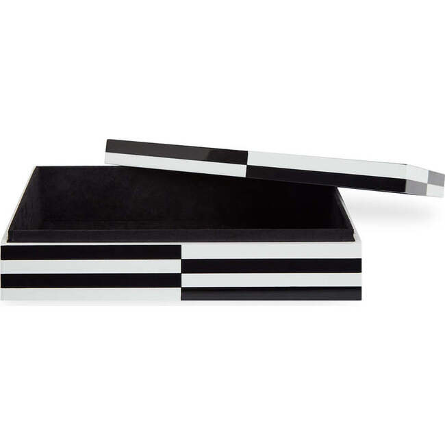 Large Op Art Lacquer Box - Accents - 4