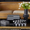 Large Op Art Lacquer Box - Accents - 5