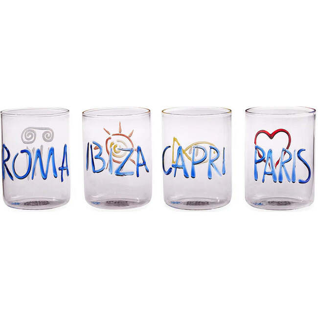 Jet Set Glassware Set
