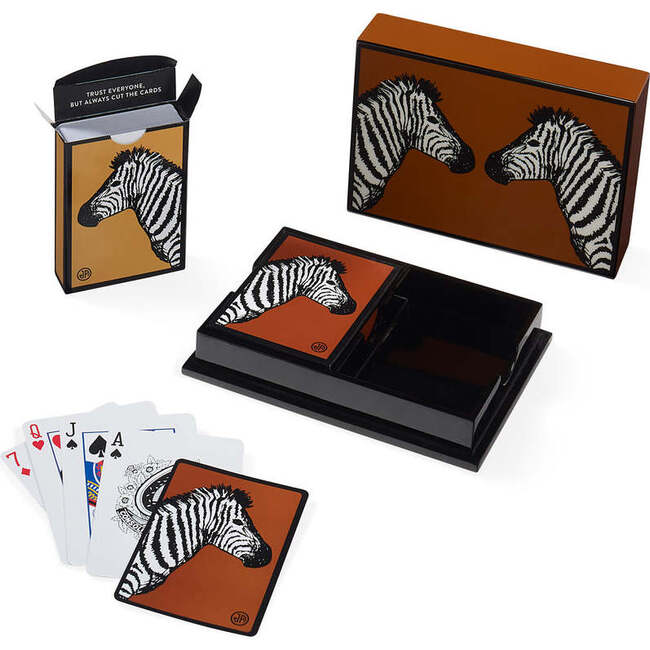 Zebras Lacquer Card Set