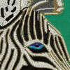 Zebra Beaded Art - Art - 2