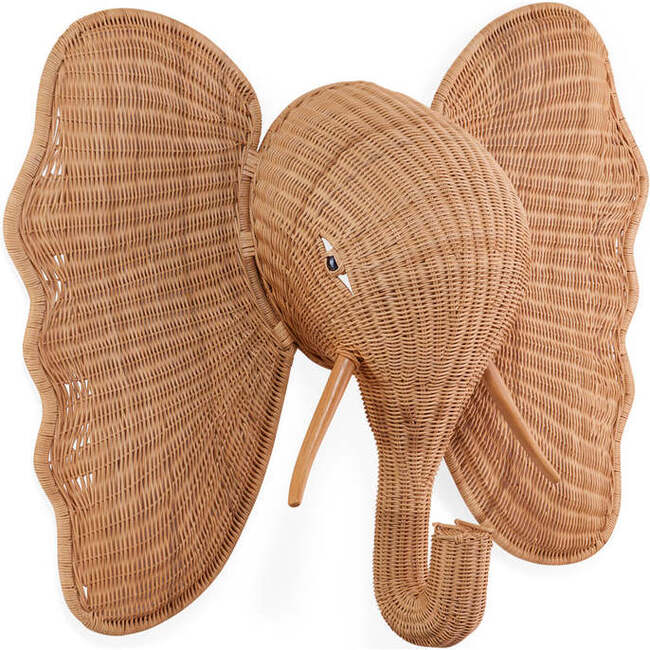 Wicker Elephant - Animal Heads - 1