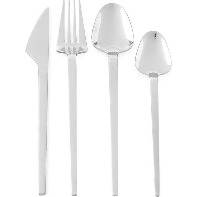 Vienna 24-Piece Flatware Set, Silver - Tableware - 1